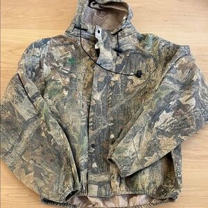 Camouflage Frogg Toggs Hooded Rain Jacket